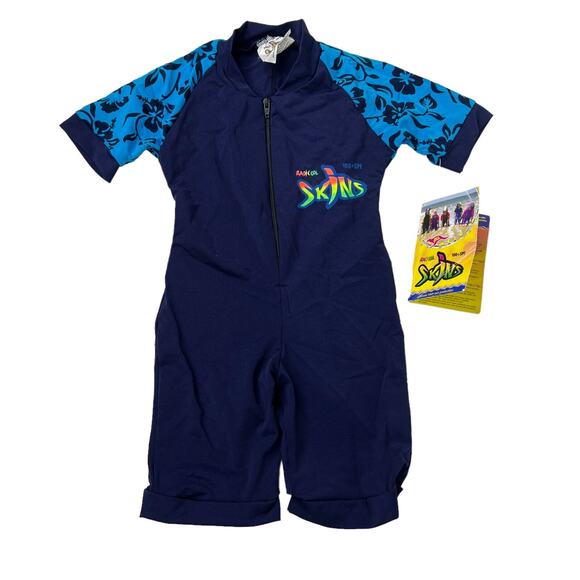 Radicool Skins Other - Radicool Skins 100+SPF Short Sleeve Swim Suit Blue NWT Toddler Kids 2, US 2T